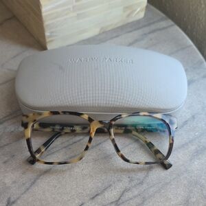 Warby Parker Hughes Tortoise Blue Light Eyeglasses